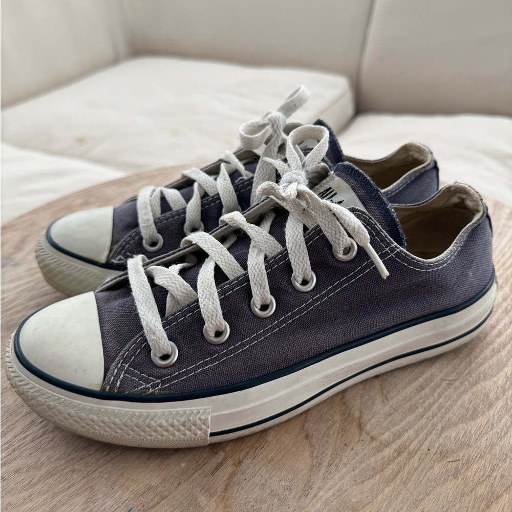 Converse Unisex CT All Star Ox Blue Casual Shoes Sneakers Size M4/W6